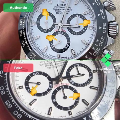 how to identify a fake daytona rolex|fake rolex daytona for sale.